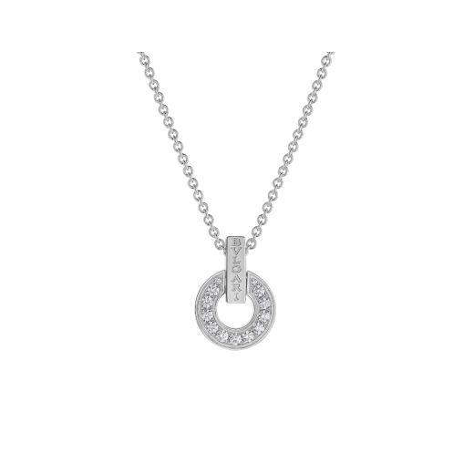 Bvlgari Bvlgari Openwork Necklace Full Diamonds