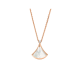 Divas' Dream Necklace 1 Diamond Mother of Pearl