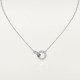 LOVE Necklace 48 Diamonds