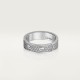 LOVE WEDDING BAND DIAMOND-PAVED