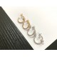 JUSTE UN CLOU EARRINGS SMALL FULL DIAMONDS