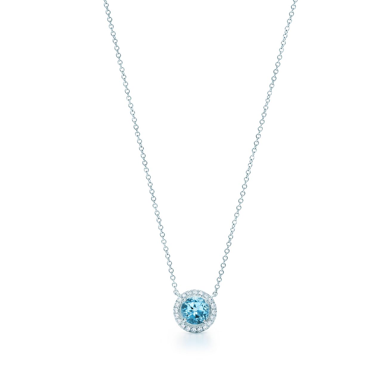 Soleste necklace aquamarine