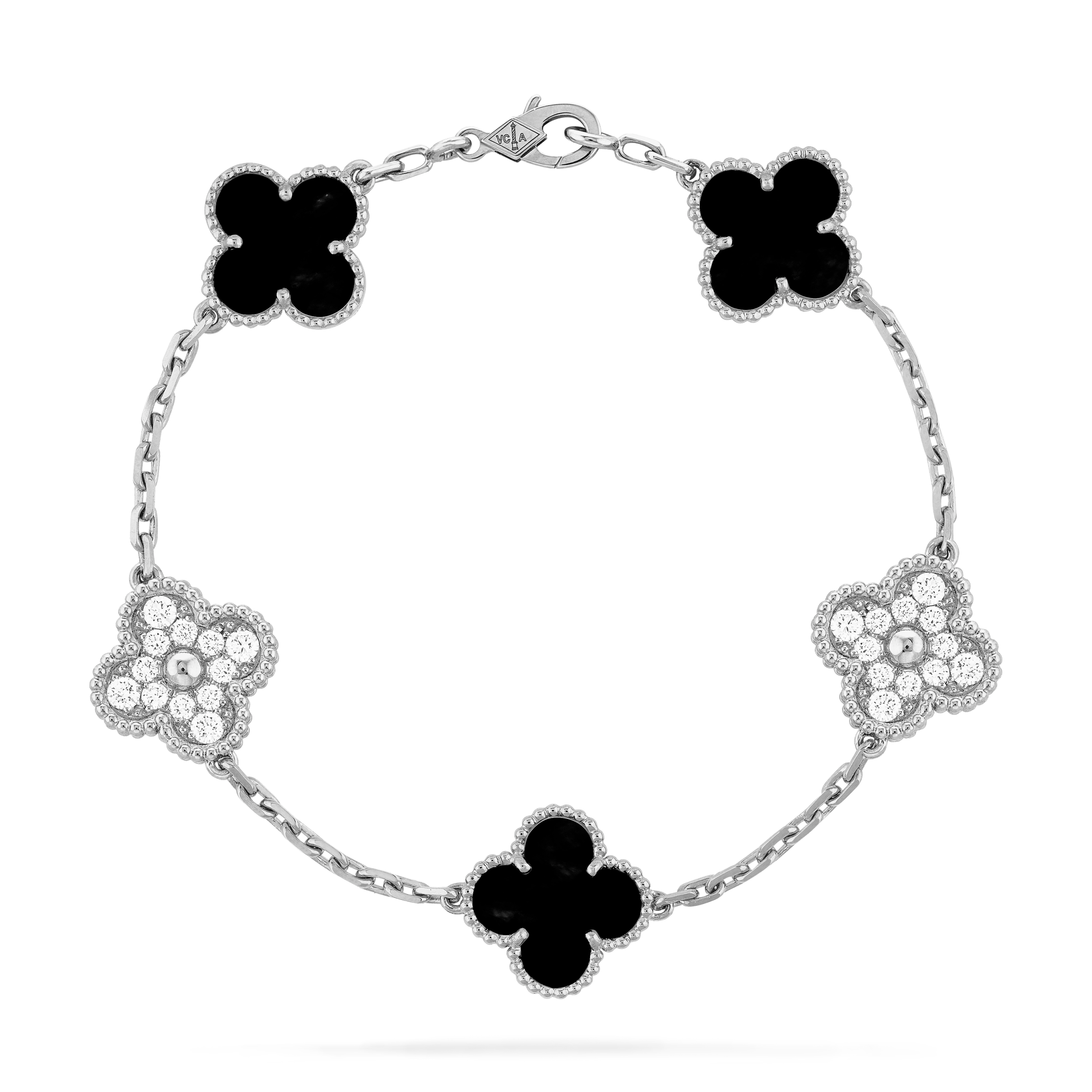 Vintage Alhambra Bracelet 5 Motifs