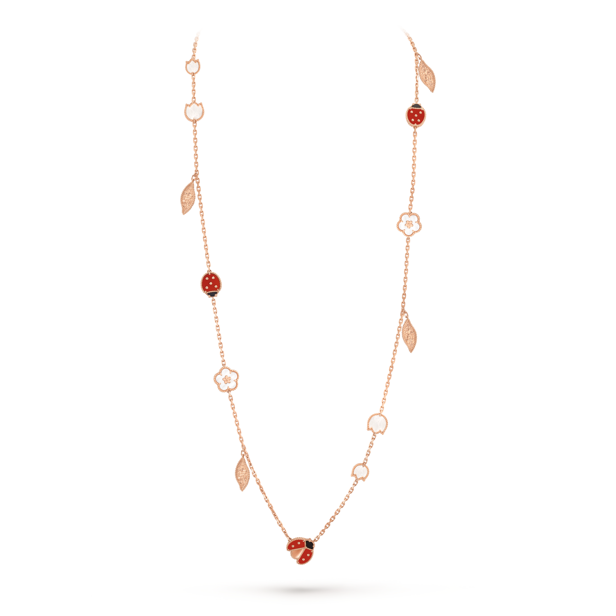 Lucky Spring Long Necklace 15 Motifs