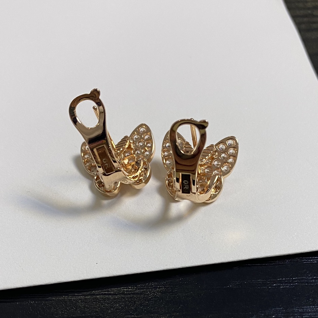 Two Butterfly Earrings